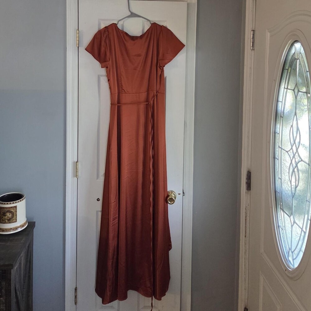 Women's Orange Dress